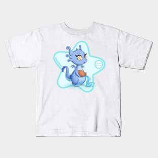 Zodiac Dragons - Aquarius Kids T-Shirt
